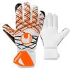 Uhlsport Футбольные вратарские перчатки Half Negative 1011368 01 6 для матча/тренировки, Мягкие, Comp,