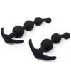 Dekori Anal Beads Anal Plug Beginner Thin Adult Goods Silicone 3 Beads Strand Type SM Goods Anal Plug Beads for Women Popular Anal Pearl Expansion
