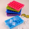 1PC Silicone 24  Grids  Ice Cube Maker Form For  Candy Cake Pudding Chocolate Molds Easy-Release Square Shape  Trays