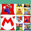 Супер Смешная Игра Марио Принт Наволочка Чехол для Подушки Диван Автомобиль Кровать Диван Декор