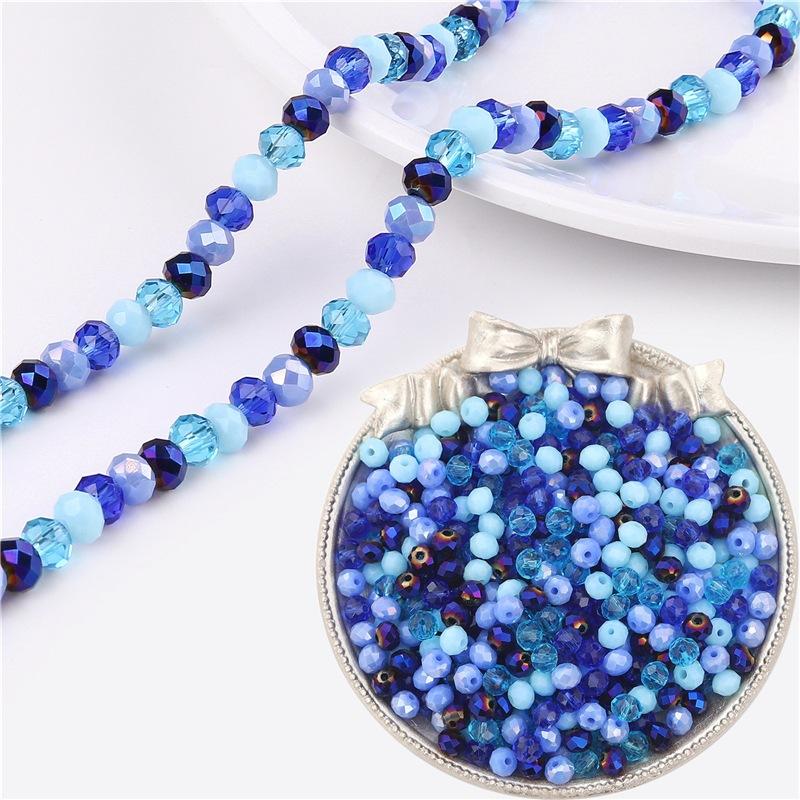 Home Party Supplies For Jewelry Making Beads Faceted Jewelry Accessories Bright DIY 100PCS/Lot Popular Glass Crystal Hot Sale High Quality Rondelle