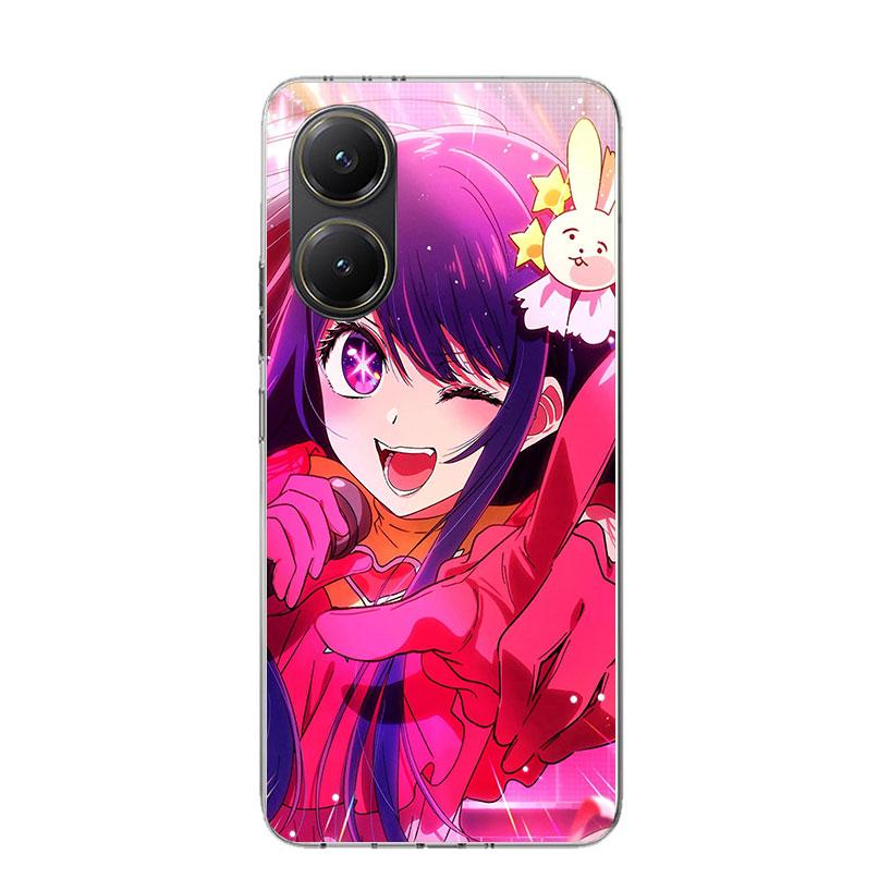 Чехол для телефона Oshi No Ko для Xiaomi Poco X7 X6 X5 Pro F7 Ultra Redmi 15C 15 13 13C 12 12C 10 10A 10C 9 9A 9C 9T Покрытие Poco X7 X6 X5
