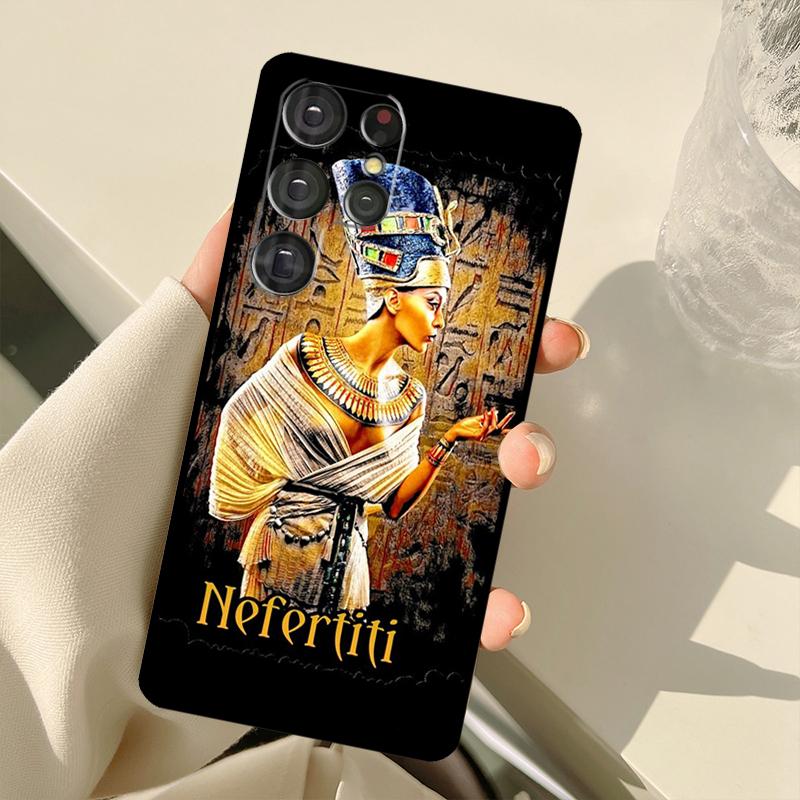 Чехол «Египет Нефертити Анк» для Samsung Galaxy S22 Ultra S20 FE Note 20 Note 10 S8 S9 S10 Plus S21 Ultra Cover