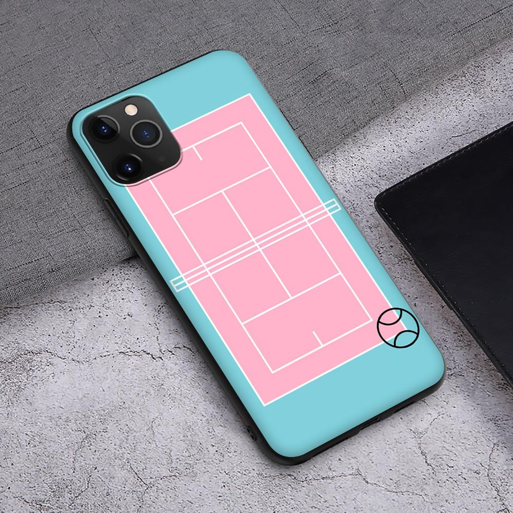 Спортивный теннисный чехол T171 для iPhone 13 12 Mini 11 Pro XS Max XR X 8 7 6 6S Plus 5 5S SE 2020