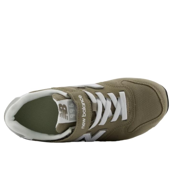 New Balance NB 996 Ткань Влагоотводящие Удобные Стильные Низкие Кроссовки для Бега Детские кроссовки Коричневый YV996TM3-354840