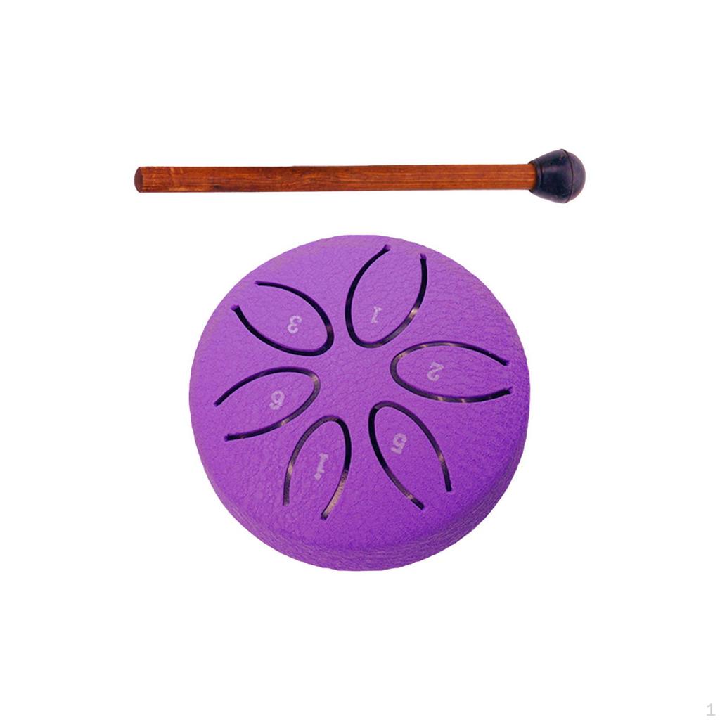 Стальной барабан 3 дюйма 6 нот эфирный ударный инструмент для концертного музыкального образования