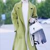 Warm and Fashionable with Women's Wool Coat with Belt for Autumn