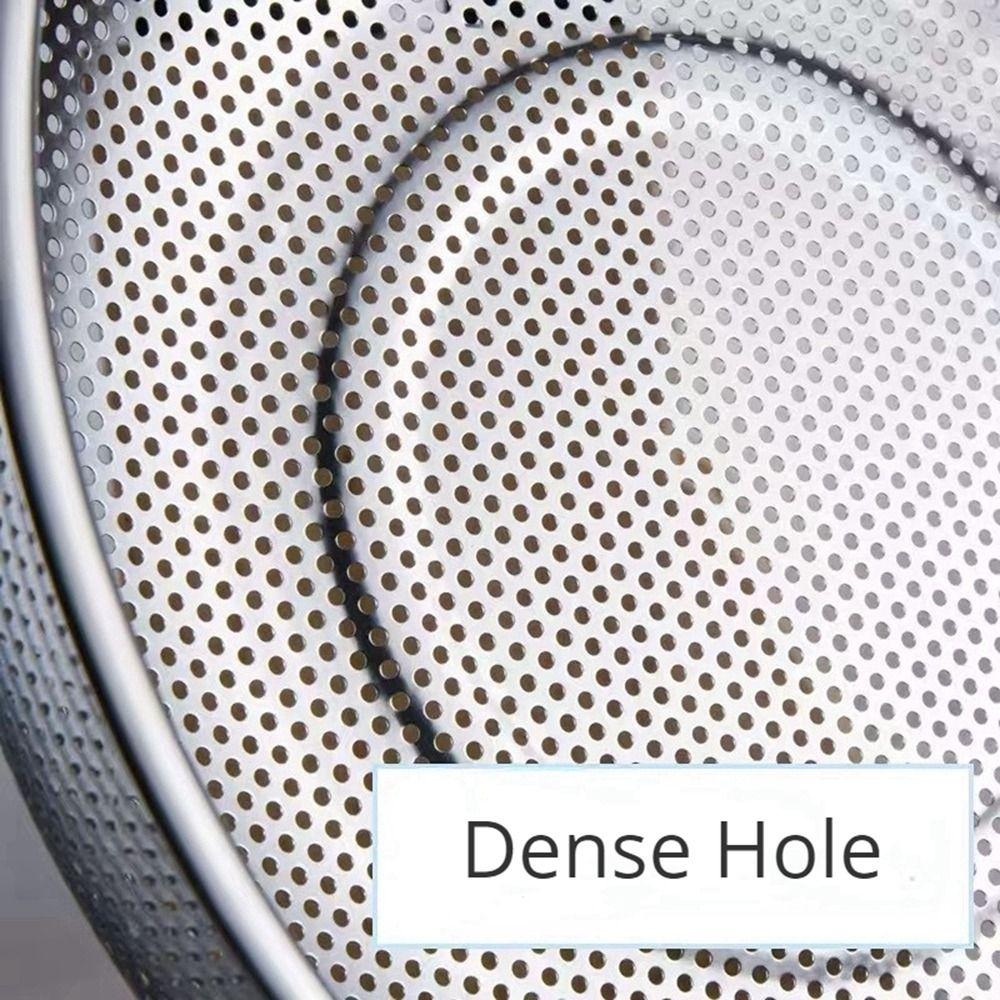 Mesh Colander Basket Drain Basket Kitchen Tool Accessories Fruit Rice Vegetable Washing Basket