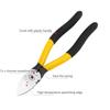 5/6/8inch Diagonal Pliers Fast Cutting Water Mouth Cutting Pliers  Repairing Tool