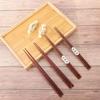 Pairs Reusable Cooking Home Restaurant Wood Dinnerware Sushi Chopsticks Tableware Wooden Chopsticks