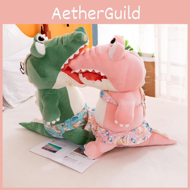 Comfy Soft Lyle Lyle Crocodile Swimwear Plush Toy Stuffed Animal Doll Christmas Gift