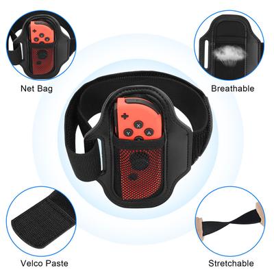 2 шт. ремень на ногу для Switch Sports Play Soccer, для Joycons Switch Oled Model Controller, игровые аксессуары, регулируемый эластичный ремешок