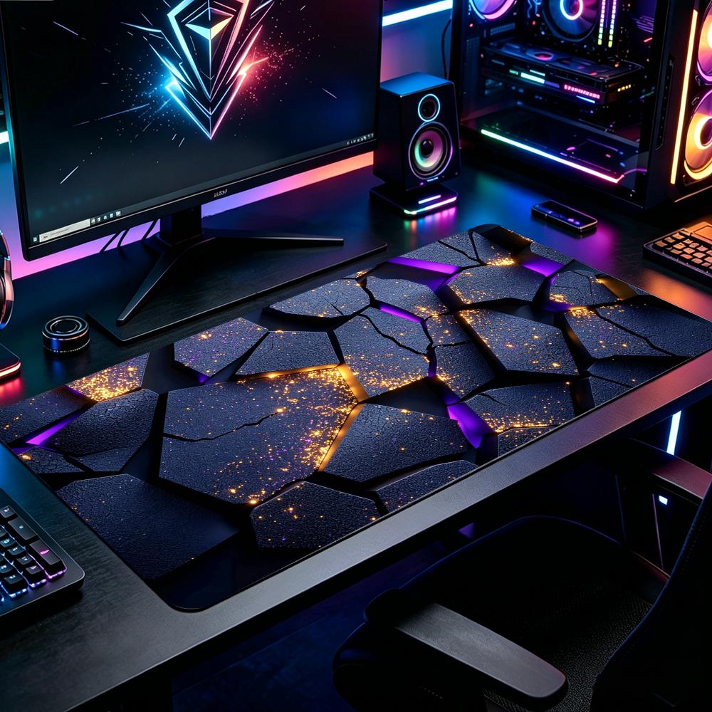 Abstract Geometric Texture Mouse Pad XXL Large Rubber Anti-slip Mousepads Computer Office Table Mats HD Gaming Keyboard Desk Mat