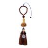 Buddha Statue Car Rear View Mirror Pendant Auto Interior Dangle Hanging Ornament
