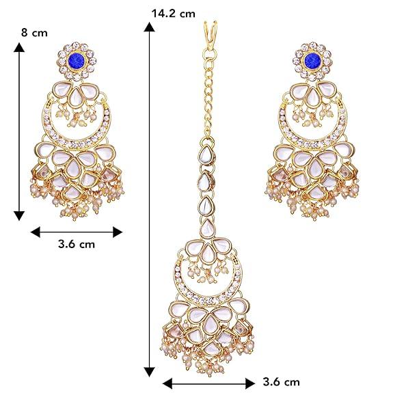 Кундан Традиционный Этнический Набор Украшений Подарок для Женщин