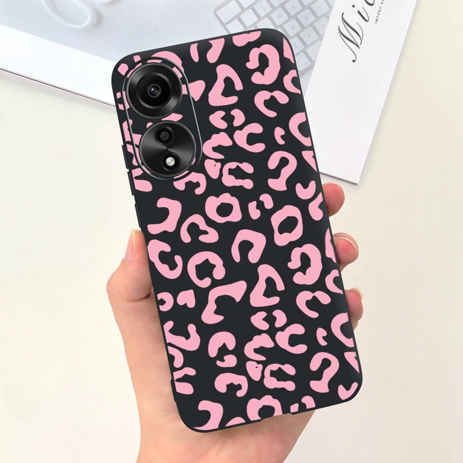 For OPPO A78 Case Oppo A78 4G CPH2565 Cute Fashion Candy Color Soft Silicone TPU Phone Back Cover For OppoA78 A 78 4G 2023