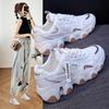 Women Vulcanize Shoes Platform Casual Sneakers Shoe Flats Mesh Breathable Running Shoes  Autumn Chunky Sports Tenis Shoes