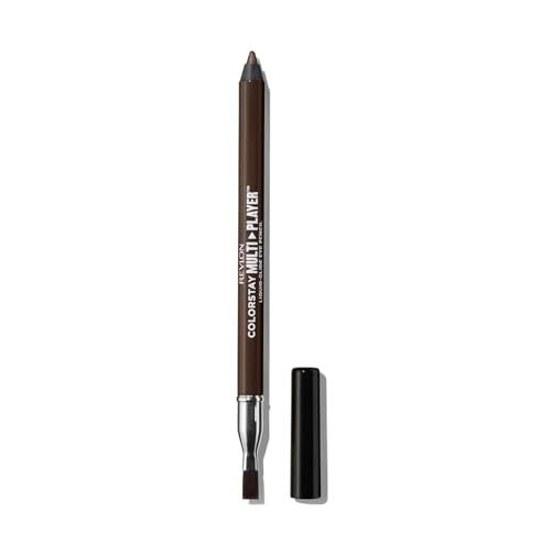 Карандаш для глаз Revlon ColorStay Multi-Player 402 High Stakes (Цветное изображение Металлик Коричневый) Точилка для теней 0,9 г