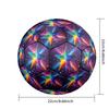 1pc Rainbow Starry Sky Theme Soccer Ball Football, Size 5, Lightweight PVC, Outdoor Training Soccer Ball,Gift j61451