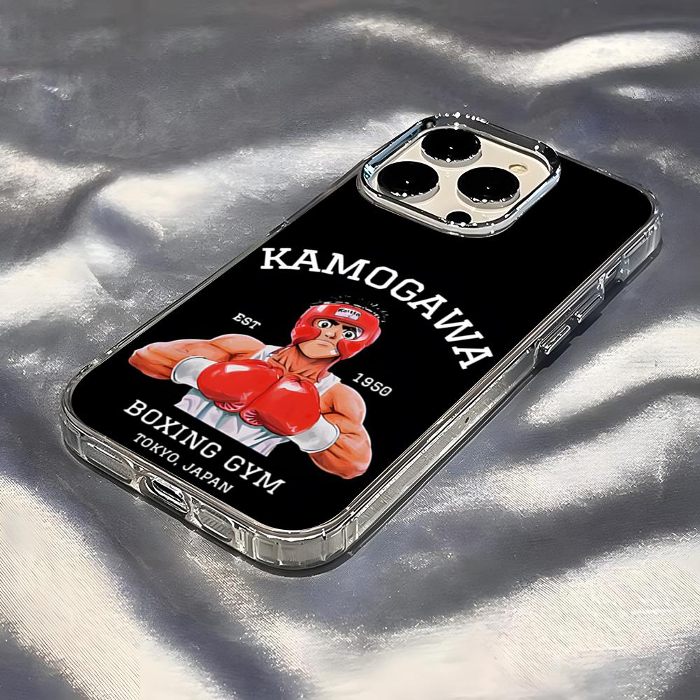 Японское аниме Первый кулак Хорошее качество Чехол для телефона Для IPhone 17 Pro Max 16 15 14 Pro Max IPhone 13 Pro Max 11 Plus Прозрачный C