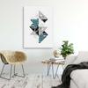 Canvas print, Rhombus arrangement