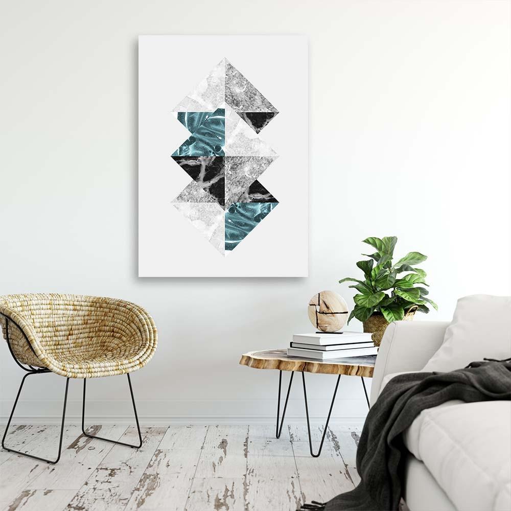 Canvas print, Rhombus arrangement