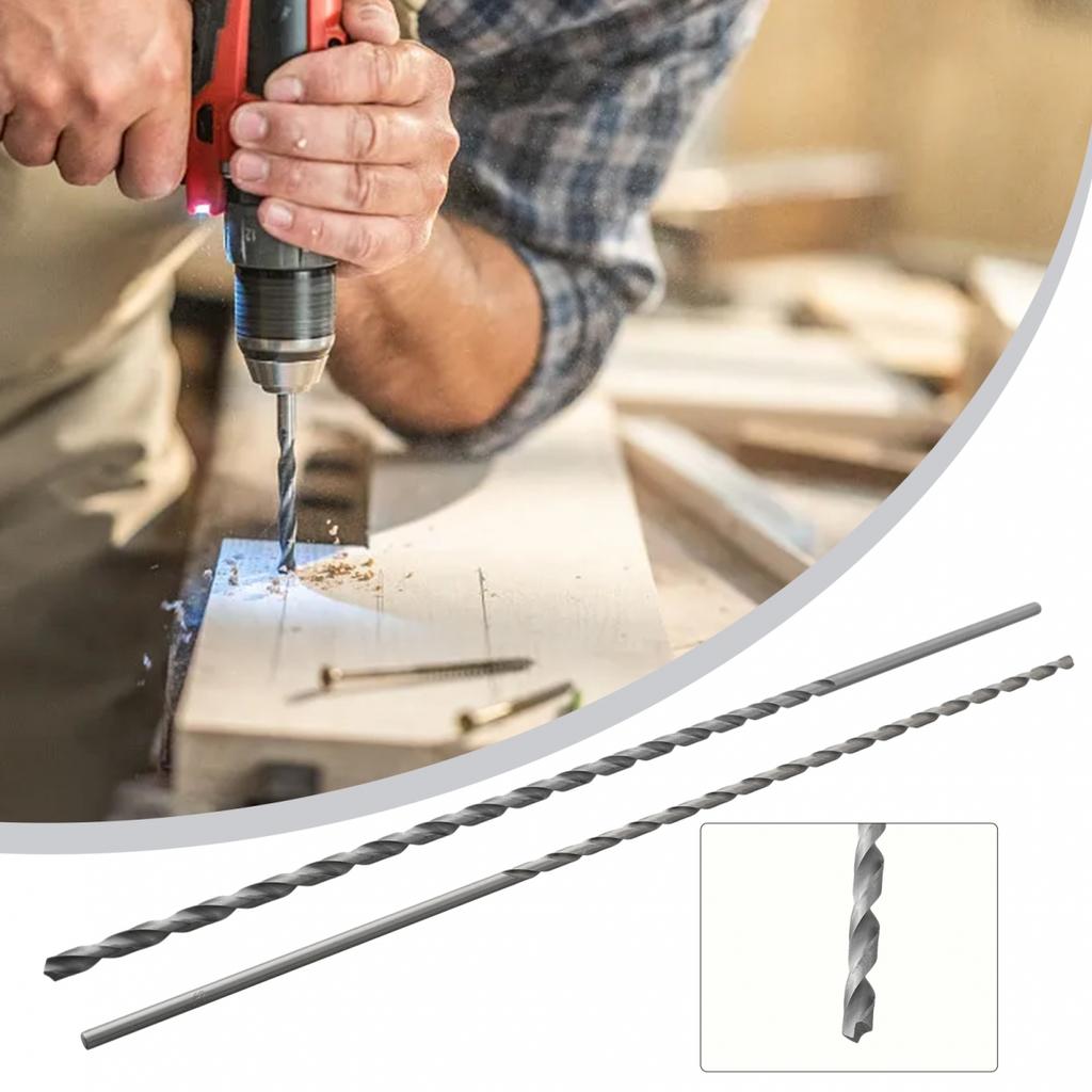 Сверхдлинная серия мини-сверл HSS по металлу и дереву с прямым хвостовиком
