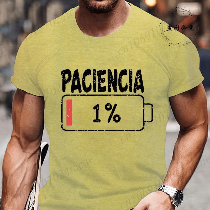 Men Women TShirt Summer Harajuku Funny Vibrant Spanish Letter Print Tees Streetwear Short Sleeve TShirts Fashion Tee Clothes