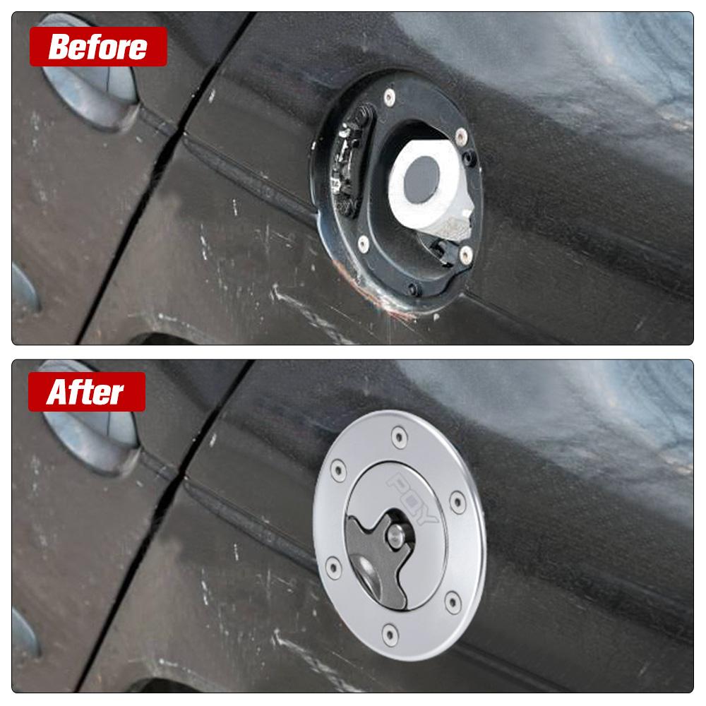 Алюминиевая заготовка Автомобильный топливный элемент / Крышка расширительного бака для скрытого монтажа 6 болтов Зеркальная полировка Внутренний диаметр отверстия 35,5 мм