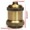 Golden E27 Bulbs Bases Antique Screw Thread Edison Lamp Bases Lights Base Lamp Holder Light Socket