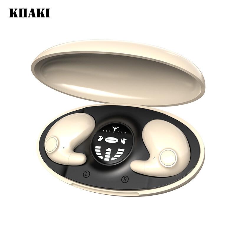 Invisible Sleep Wireless Earphone Noise Cancelling TWS Bluetooth 5.3 Headphones Hidden Earbuds IPX5 Waterproof Sports Headset