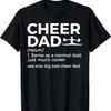 Забавная надпись Папа чирлидерства Большой Плохой Папа чирлидерства Футболка
