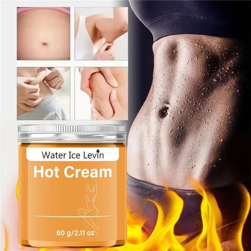 Full Body Fitness Massage Cream with Hot Compress Feature for Tightening Abdominal Muscles