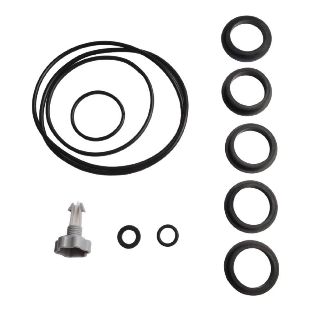 Уплотнительная прокладка для предотвращения утечек Совместима с 12-дюймовыми насосами Производительность 2100 GPH Для 12-дюймовых песочных фильтров