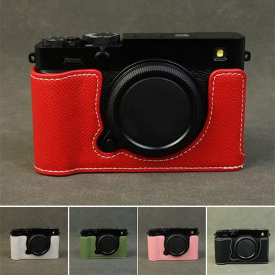 Получехол из искусственной кожи для камеры Fujifilm X-E5, защитный чехол от царапин, ударов и пыли