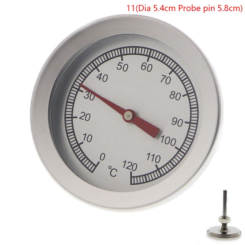 1PCS Barbecue Thermometer Stainless Steel Oven Cooker Thermometer Grill Temperature Gauge For Home Kitchen Food Kitchen Tools2