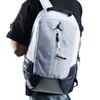 Jordan Polyester Polyurethane Backpack Unisex White Obsidian Color (Unisex) Backpacks HA4470 100