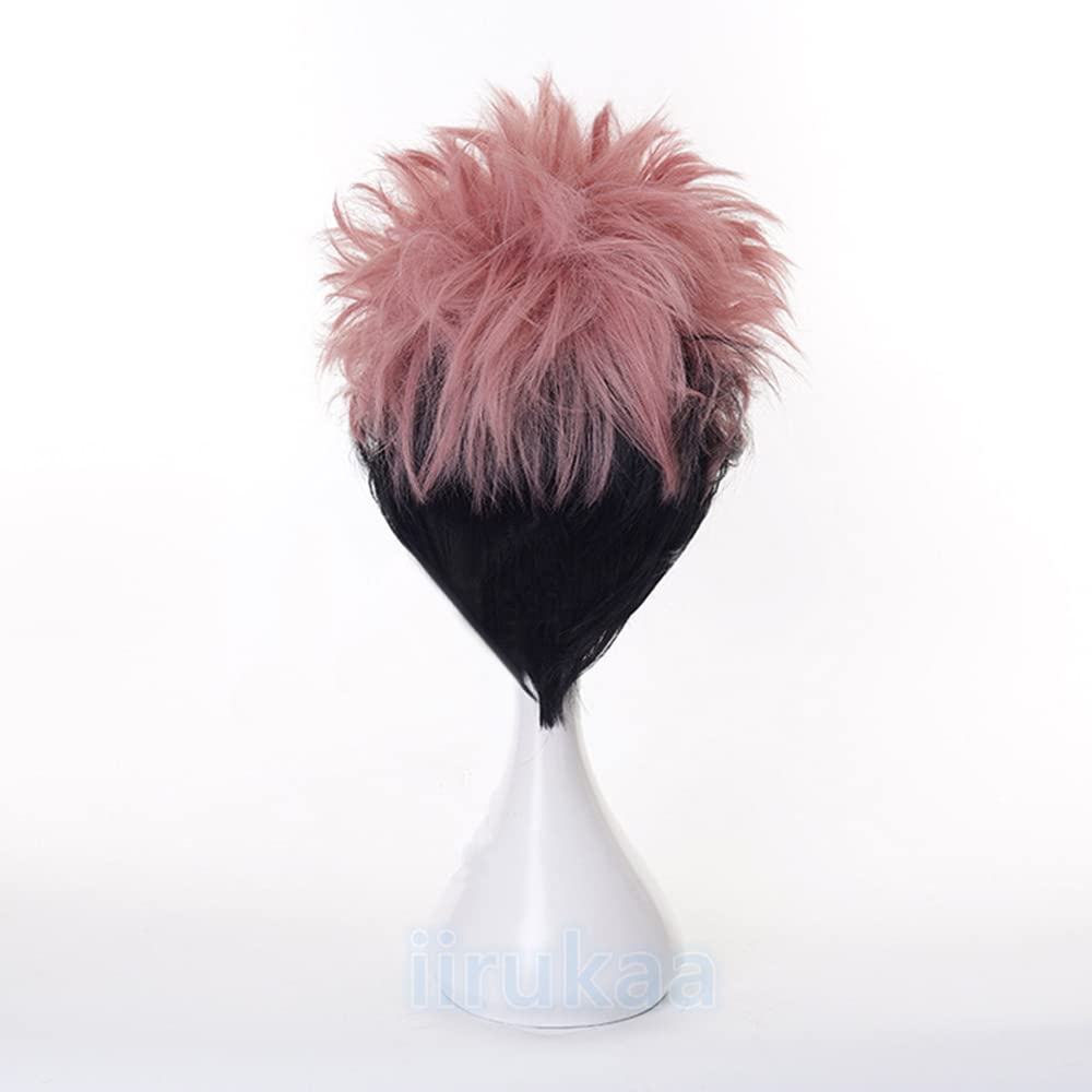 Iirukaa Jujutsu Kaisen Sukuuna Ryomen Sukuna парик аниме косплей термостойкий парик костюм фотосессия аксессуары для мероприятий косплей маскировка на Хэллоуин