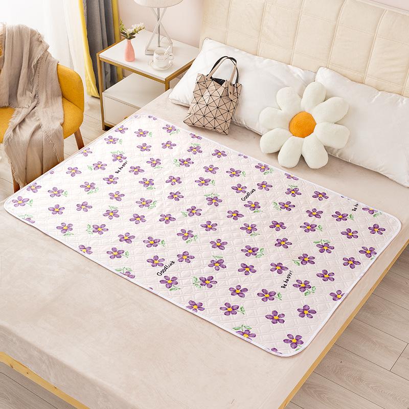Menstrual Leak-Proof Pad Urine Mat Elder Incontinence Pad Bed Protector Adult Diaper Nappy Beding Sheet Cloth Breathable Waterproof Washable Mattress
