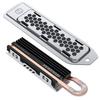 Радиатор для NVMe SSD GRAUGEAR 2280 специально для Этот радиатор заменяет крышку слота расширения PlayStation 5 и имеет медный теплоотвод, алюминий и а