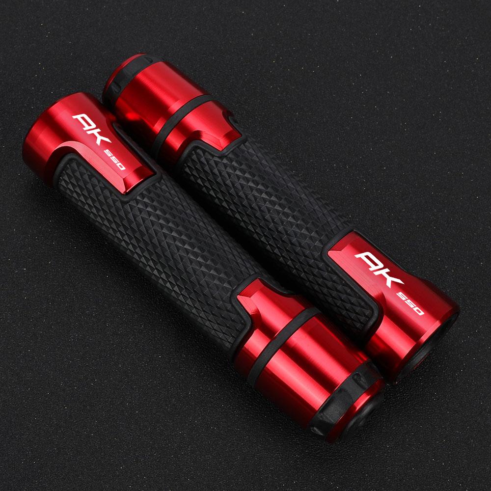 For KYMCO AK 550 2017-2026 AK550 2026 2026 2026 2026 Motorcycle Accessories Non Slip Handlebar Grip Throttle CNC Hand Bar Grips