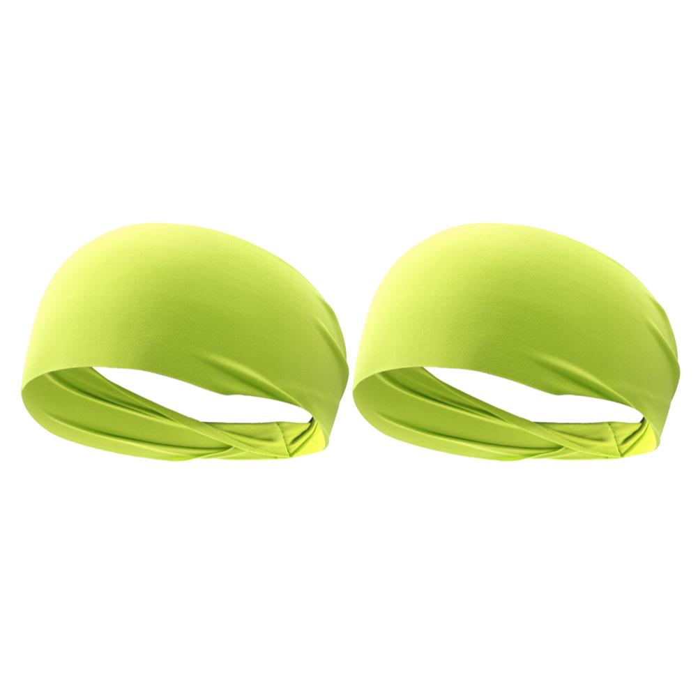 10-1pcs Elastic Headband Quick Dry Sweat Absorption Headdress Anti-slip Running Head Band Breathable for Yoga Running Biking