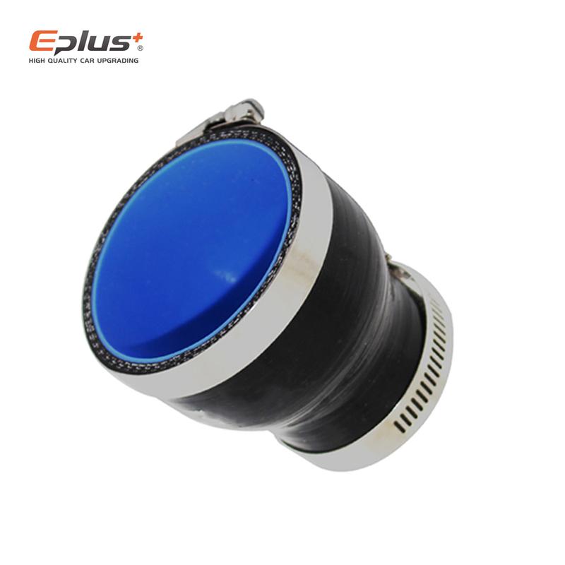 EPLUS Universal Silicone Tubing Hose Straight Big To Small Connector Car Intercooler Turbo Intake Pipe Coupler Black Multi Size