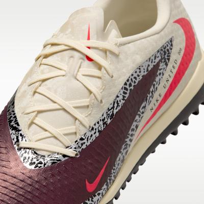 Мужские кроссовки Nike Phantom 6 Low Academy TF United 003 Pack Burgundy Crush/Fossil/University Red