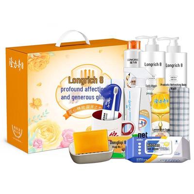 Подарочный набор для ванны и тела Longliqi из 12 предметов