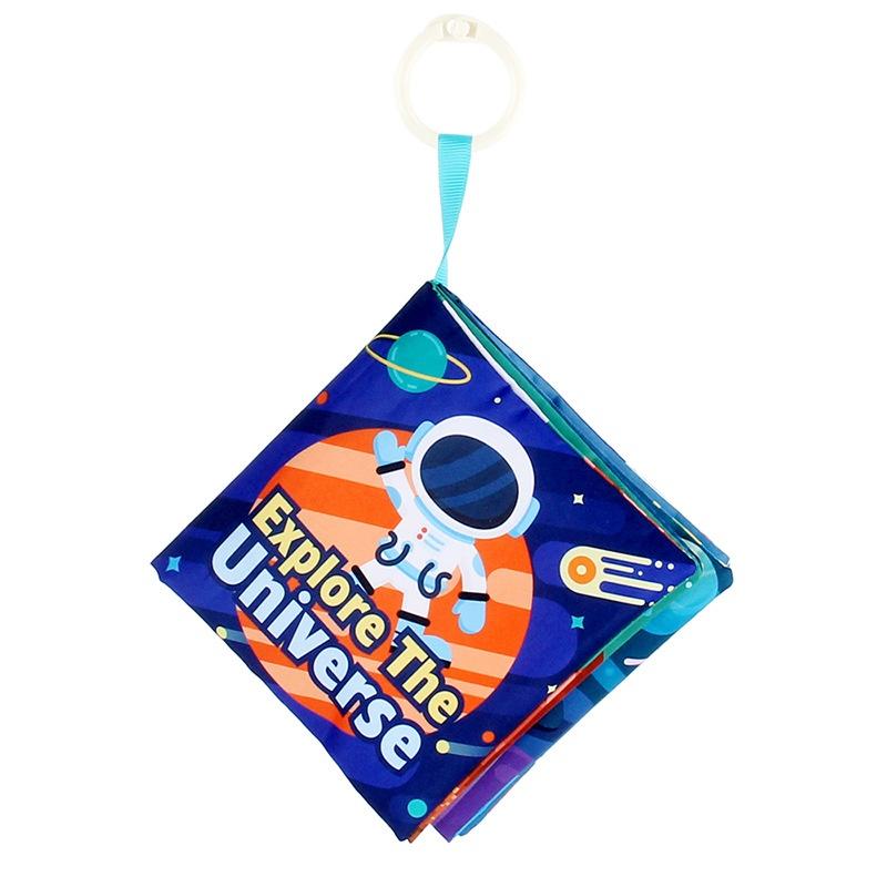 Ткань Младенческая Мягкая Ткань Книга Детские Ранние Познавательные Принадлежности Образовательные