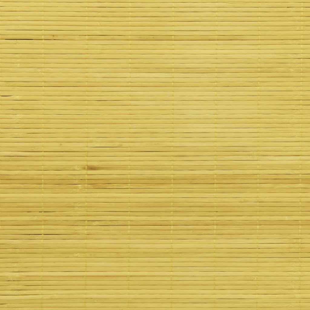 Bamboo Roller Blind Yellow 80 x 160 cm