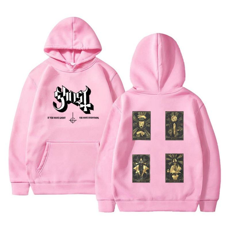 Rock Band Ghost Если у тебя есть призрак, у тебя есть все Толстовка Модные толстовки Смешная толстовка с принтом Толстовки Мужские