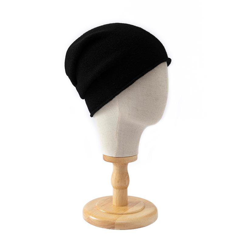 Женская кашемировая шапка Qinghe кашемир 30% кашемир 70% шерсть Женский осенне-зимний кашемировый платок мягкий и теплый