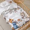 Multi-Purpose Infant Wrap - Ultra-Soft Gauze Receiving Blanket for Newborns & Toddlers for Summer/AC Use
